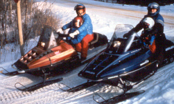 Snowmobiling